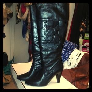 Tall Coach Boots