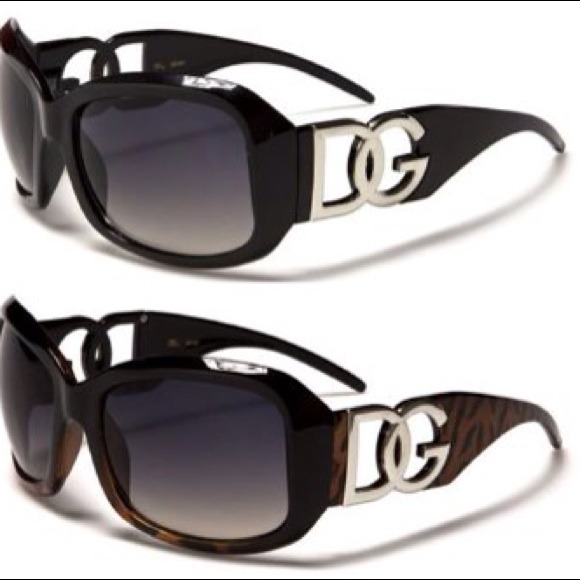 Auth. Black or tiger DG sunglasses