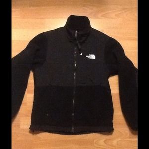 North Face black zip up jacket!
