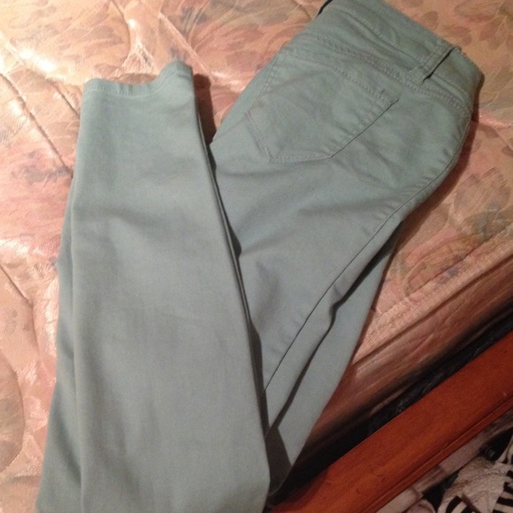 Baby blue refuge jeggings, sz 0