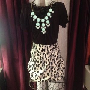CLASSY LEOPARD SKIRT