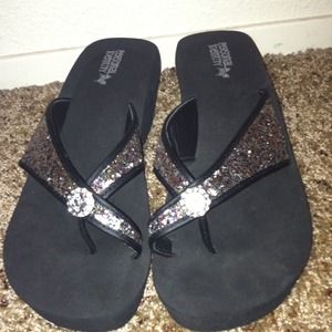 Bling flip flops