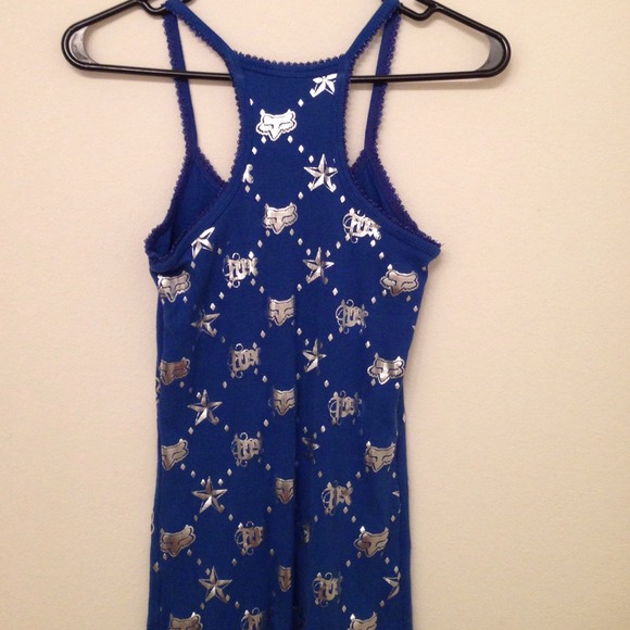 ✋❌SOLD❌✋Royal Blue 🐺FOX🐺 Racer Back - Picture 3 of 4