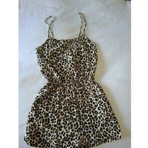 Cute leopard print Romper.