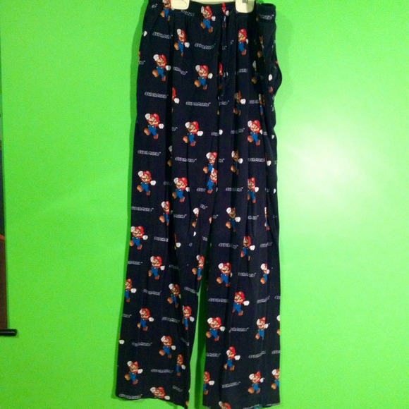 Super Mario men's pajama pants