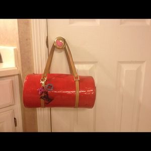 Red LV authentic bag Reserved