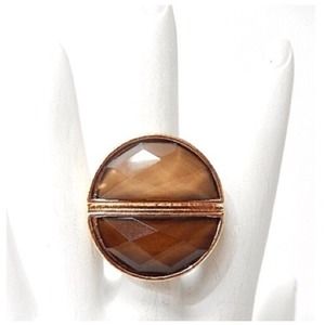 boujibroad.com Jewelry - Caramel & Chocolate Side By Side Stretch Gold Ring boujibroad.com Jewelry - Caramel & Chocolate Side By Side Stretch Gold Ring