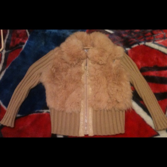 Kids Fur Top Sweater