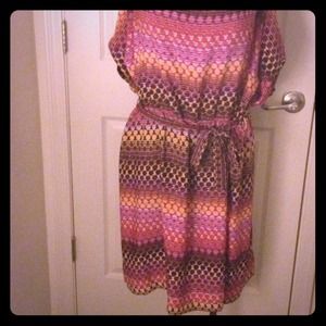 Multi-color polka dot dress ON HOLD