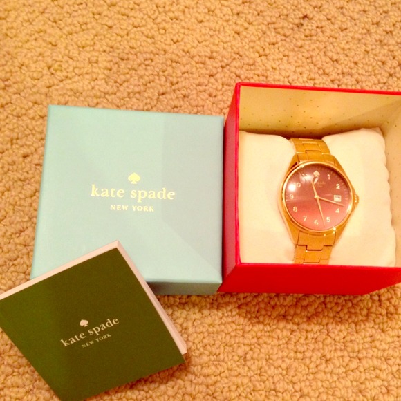 SOLD- Authentic Kate Spade Gold Watch