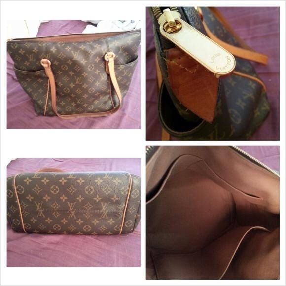 (SOLD)  LOUIS VUITTON TOTALLY MM W/ NEW SHAPER