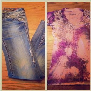 🚫SOLD🚫Rock revival and sinful shirt bundle