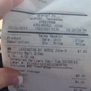 Tracking Number for Steve Madden Boots