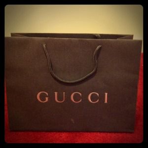Gucci shopping bag