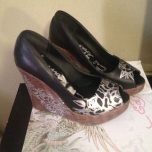 Ed hardy Wedges!