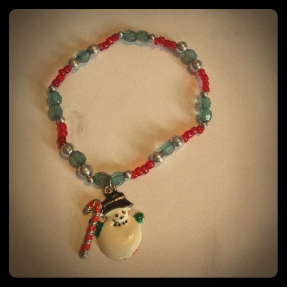 Snowman bracelet