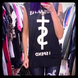 UNIF Jesus Saves Sleeveless Shirt