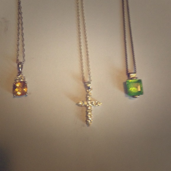 3 necklaces
