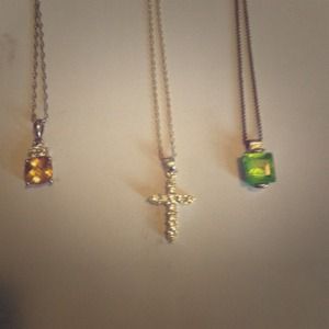 3 necklaces