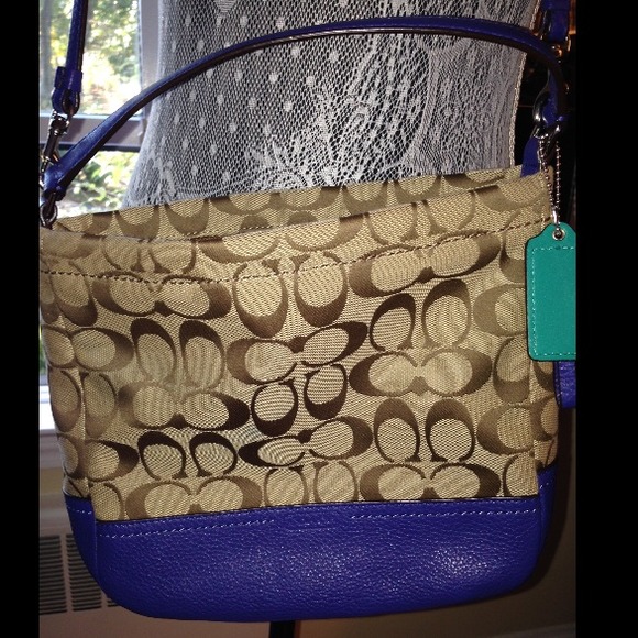 Coach cross body purse