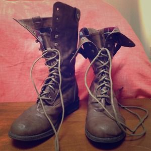 Madden Girl Combat Boots!
