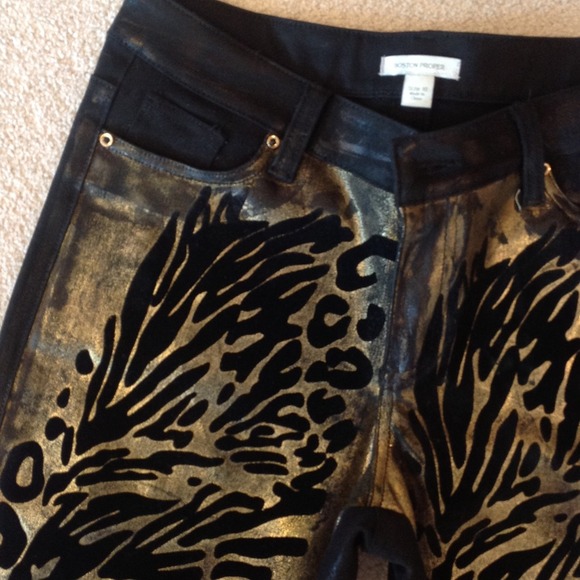 🚫SOLD🚫inBUNDLE for@jadedjuls Leopard print jeans - Picture 3 of 4