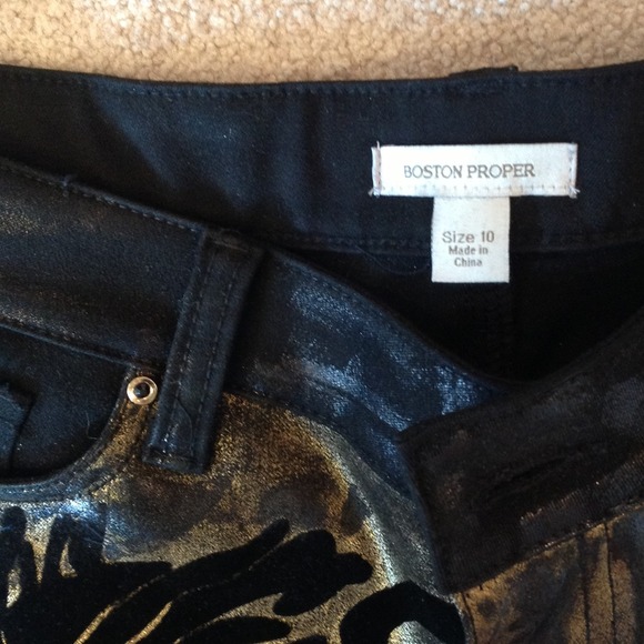 🚫SOLD🚫inBUNDLE for@jadedjuls Leopard print jeans - Picture 4 of 4