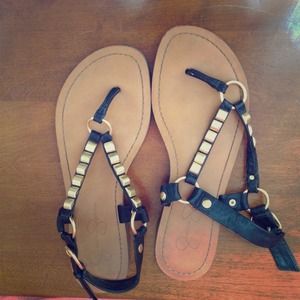 Jessica Simpson studded sandals