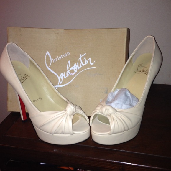 Christian  Loubotins Size 8