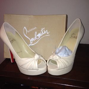 Christian  Loubotins Size 8