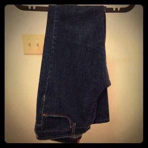 Levi's 524 Skinny Jeans Dark Wash