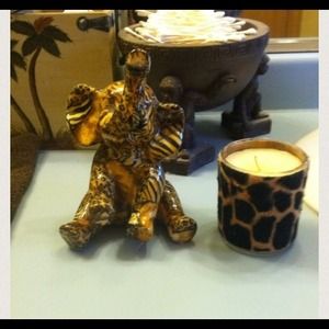 Elephant and candle