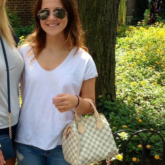 Louis Vuitton Damier Azur Speedy 25 - Picture 2 of 2