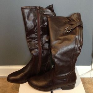 👢Chelsea Crew Brown Blossy Boot👢