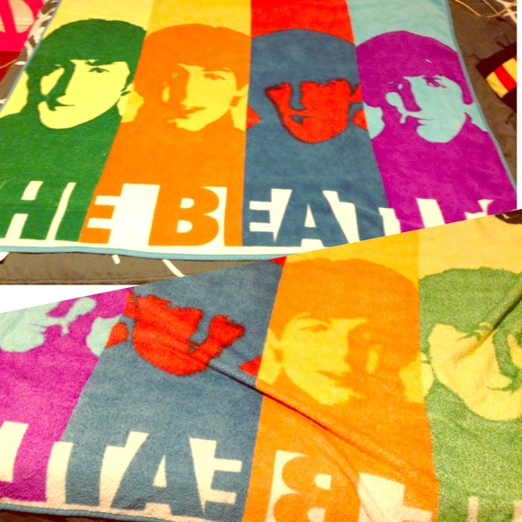 The Beatles colorful blanket!