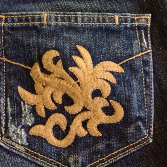 Paige Premium Denim Jeans - Size 27 Boot Cut - Picture 3 of 4