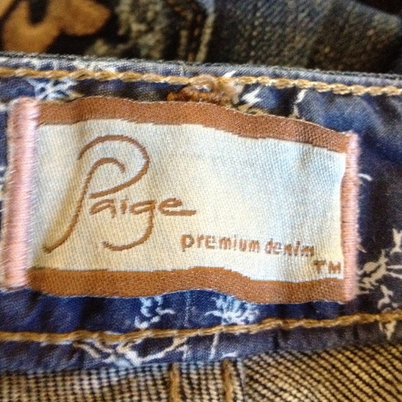 Paige Premium Denim Jeans - Size 27 Boot Cut - Picture 4 of 4