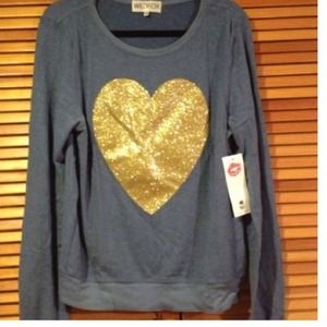 ❌Sold❌ Wildfox heart jumper!