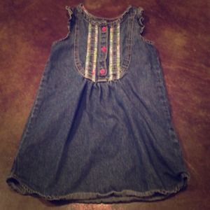 3T denim dress