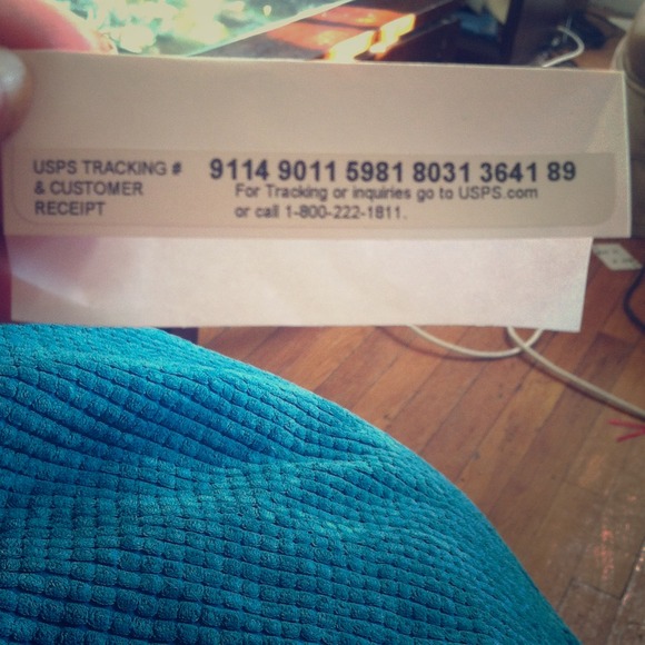 Your tracking number 😎