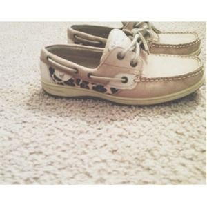 Sperry With Cheetah Print