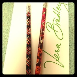 GWP! Free Vera Bradley pencil with every purchase!