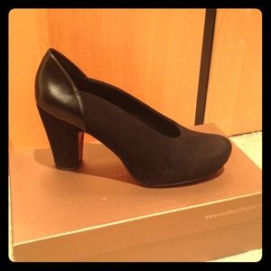Audley black Piel shoe