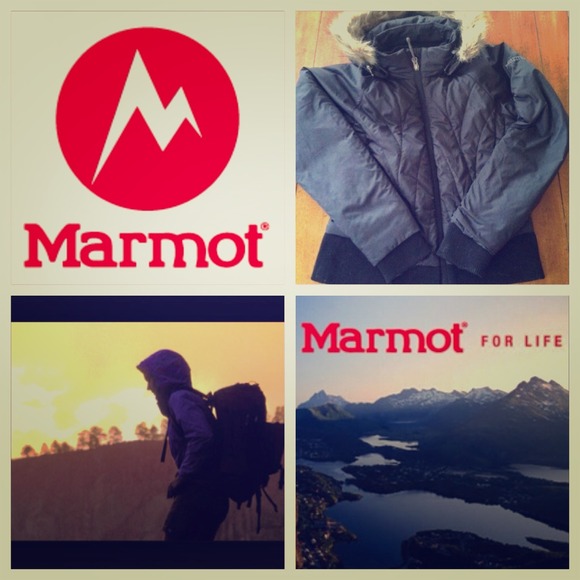 Marmot Puffer Jacket w/ Removable Fur Hood