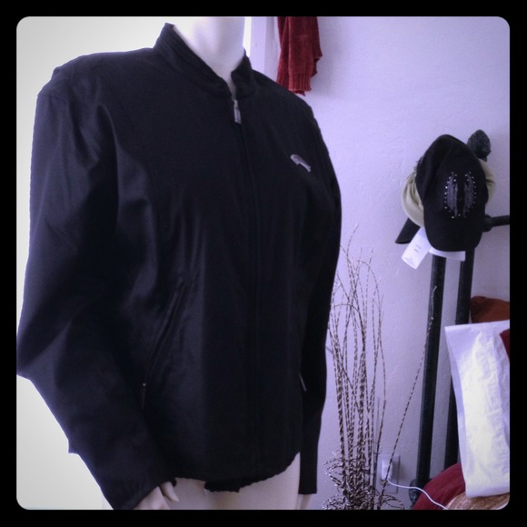 ⭐️⭐️bundle for Cathy⭐️⭐️ black nylon Harley jacket