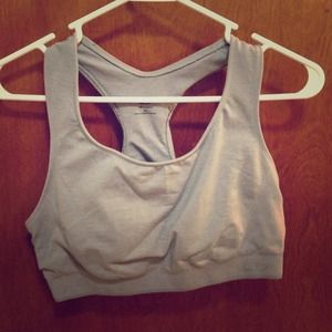 Grey Sports Bra