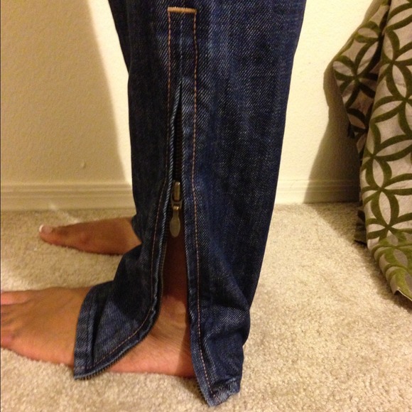 7 for all mankind zipper detail jeans - Picture 4 of 4