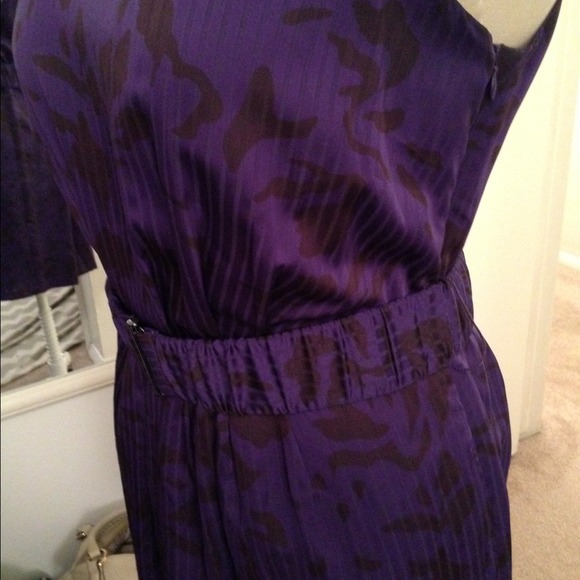 Simple Purple Dress - Picture 3 of 4