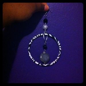 HAND MADE EARRINGS/ sterling silver/ nickel free