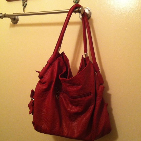 Red Hobo Purse